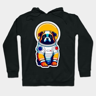 Space Paws: Canine Adventurer in a Cosmic Suit Hoodie